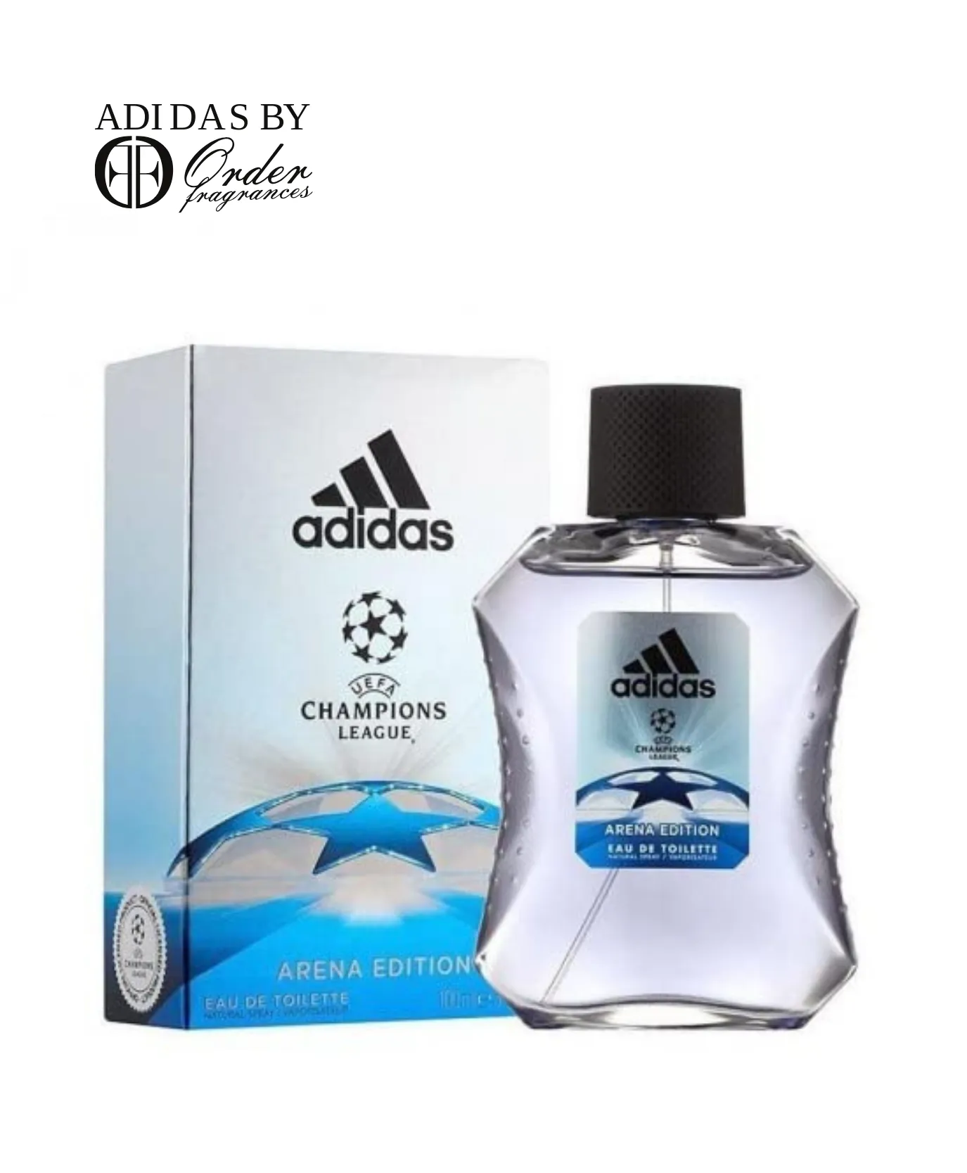 Adidas Men Arena Edition Champion Eau De Toilette Natural Floral Scent Spray 100 Ml