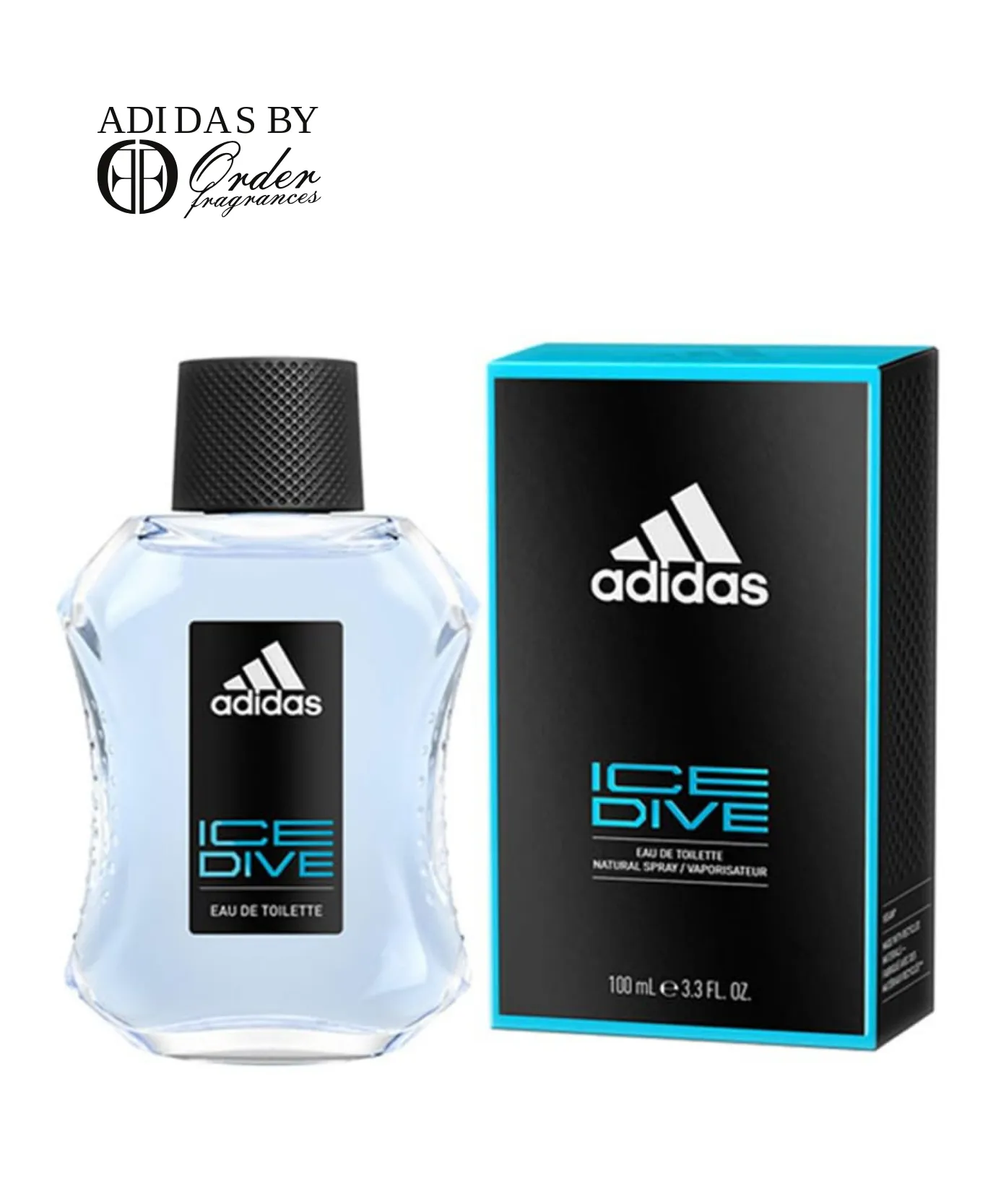 Adidas Musk Liquid Ice Dive Eau De Toilette For Men - 100 Milliliters