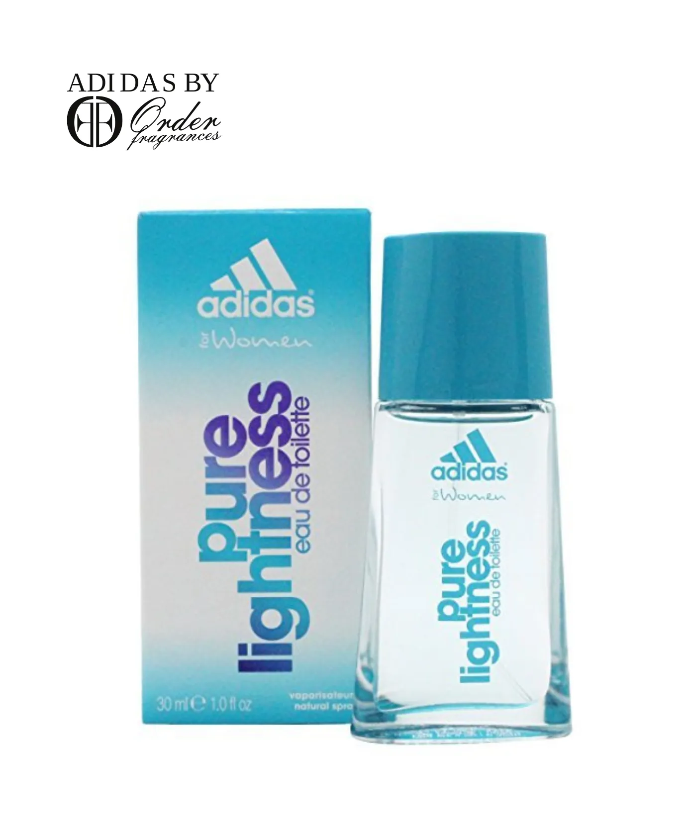 Adidas Pure Lightness Eau de Toilette Spray, 1 Ounce