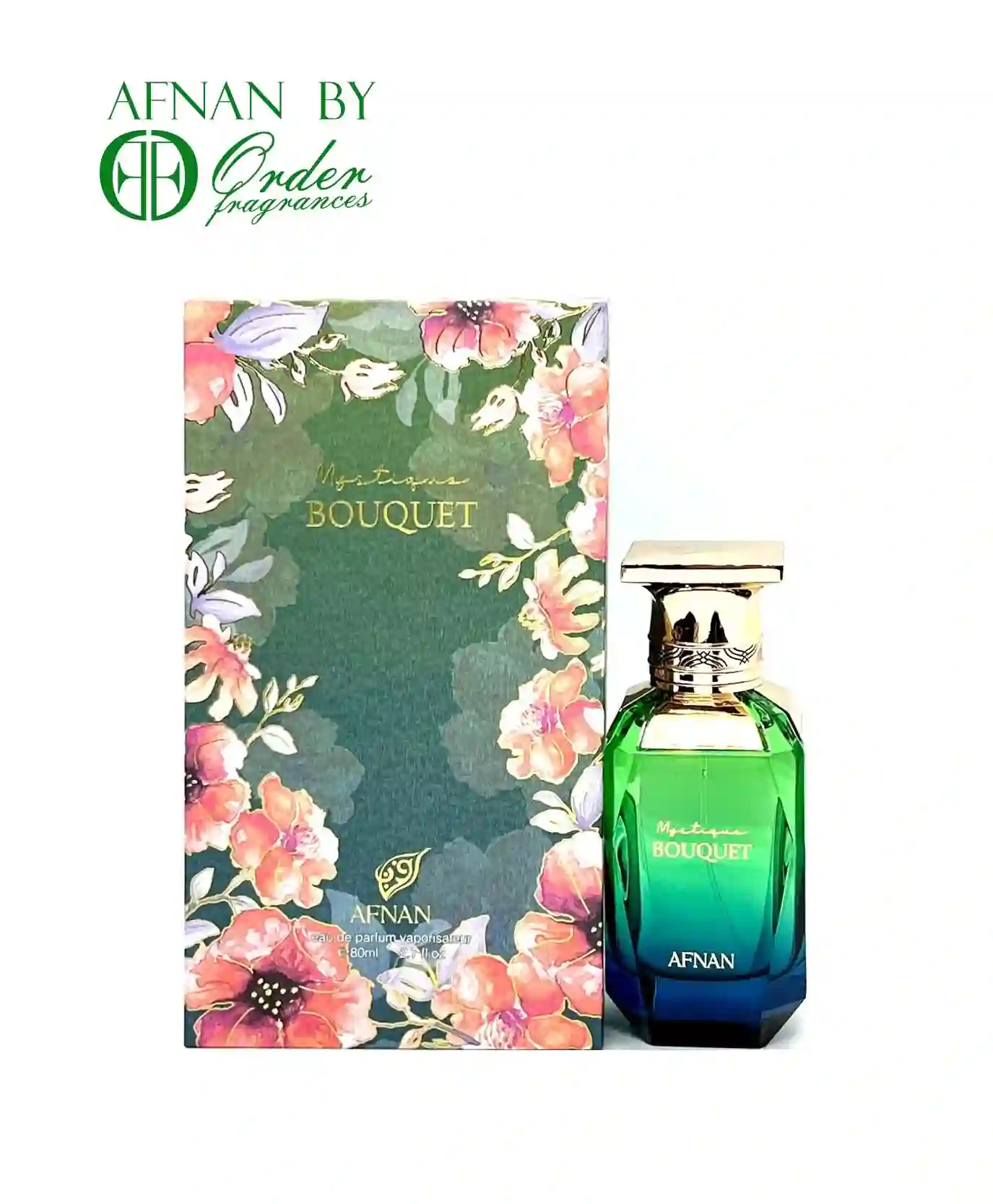 Afnan Mystique Bouquet Eau de Parfum Spray for Women, 2.7 Ounce