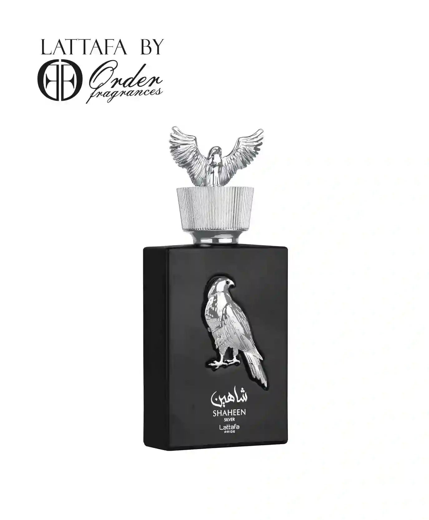 Lattafa Perfumes Shaheen Silver for Unisex Eau de Parfum Spray, 3.4 Ounce